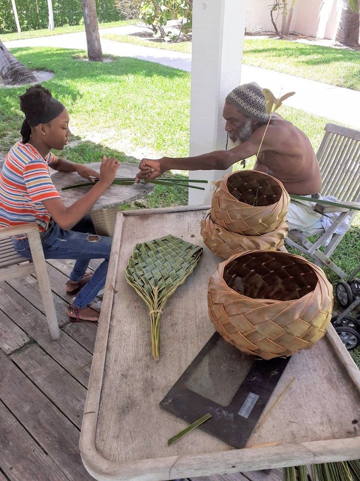 Palm weaving placeholder